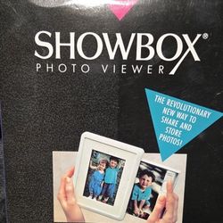 Shadow Box Photo Viewer Holds 40 Pics