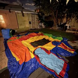 Bounce House With Slide Inside 