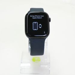 Unlocked Apple Watch Series 10 46MM Slate Aluminum Black Solo Loop MWY33LW/A
