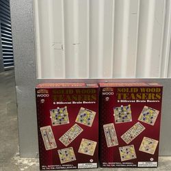New Wood Brain Teaser Game