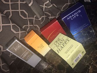 Man's perfume each $25 brand new