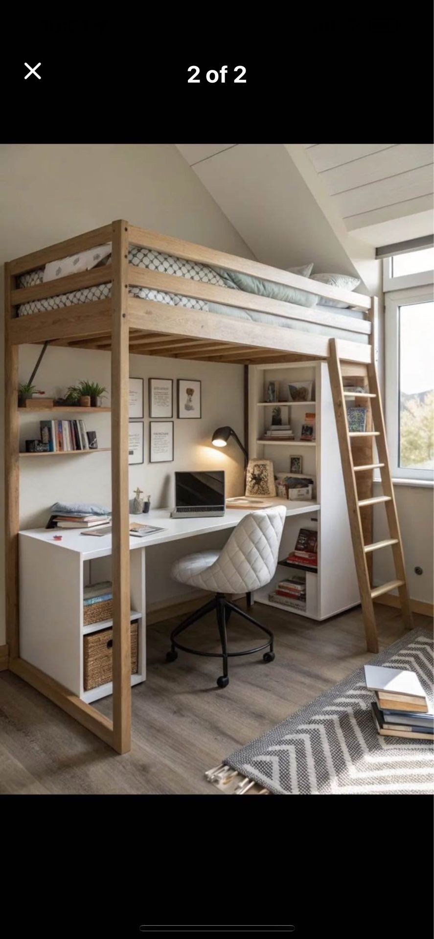 Loft Beds With Integrated Desk Area