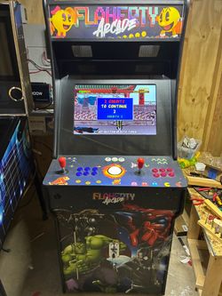 2 player full size arcade machine retro fighting games classic mortal kombat and much more
