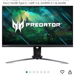 Acer Predator XB283K Monitor, 28” 3840x2160, 144Hz