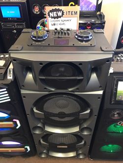 Ibastek Karaoke Speaker 6,800 watts