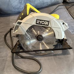 RYOBI 14 Amp. 7/14 Inch. Circular Saw With Laser