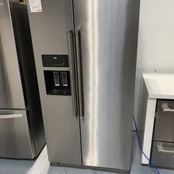 KitchenAid Stainless Steel 22.6 Cu. Ft. Counter Depth Side-by-Side Refrigerator