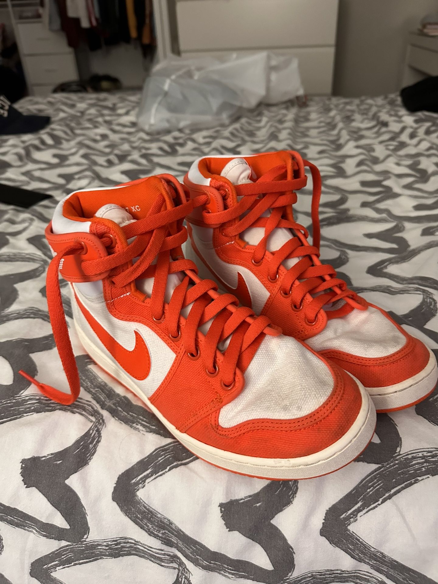 Nike Air Jordan AJKO 1 Rush Orange 8.5 Mens