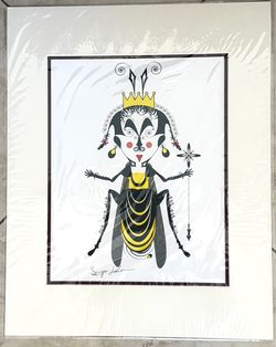 “Her Majesty, the Queen Bee” — Whimsical Illustration by Sergio Lalaian