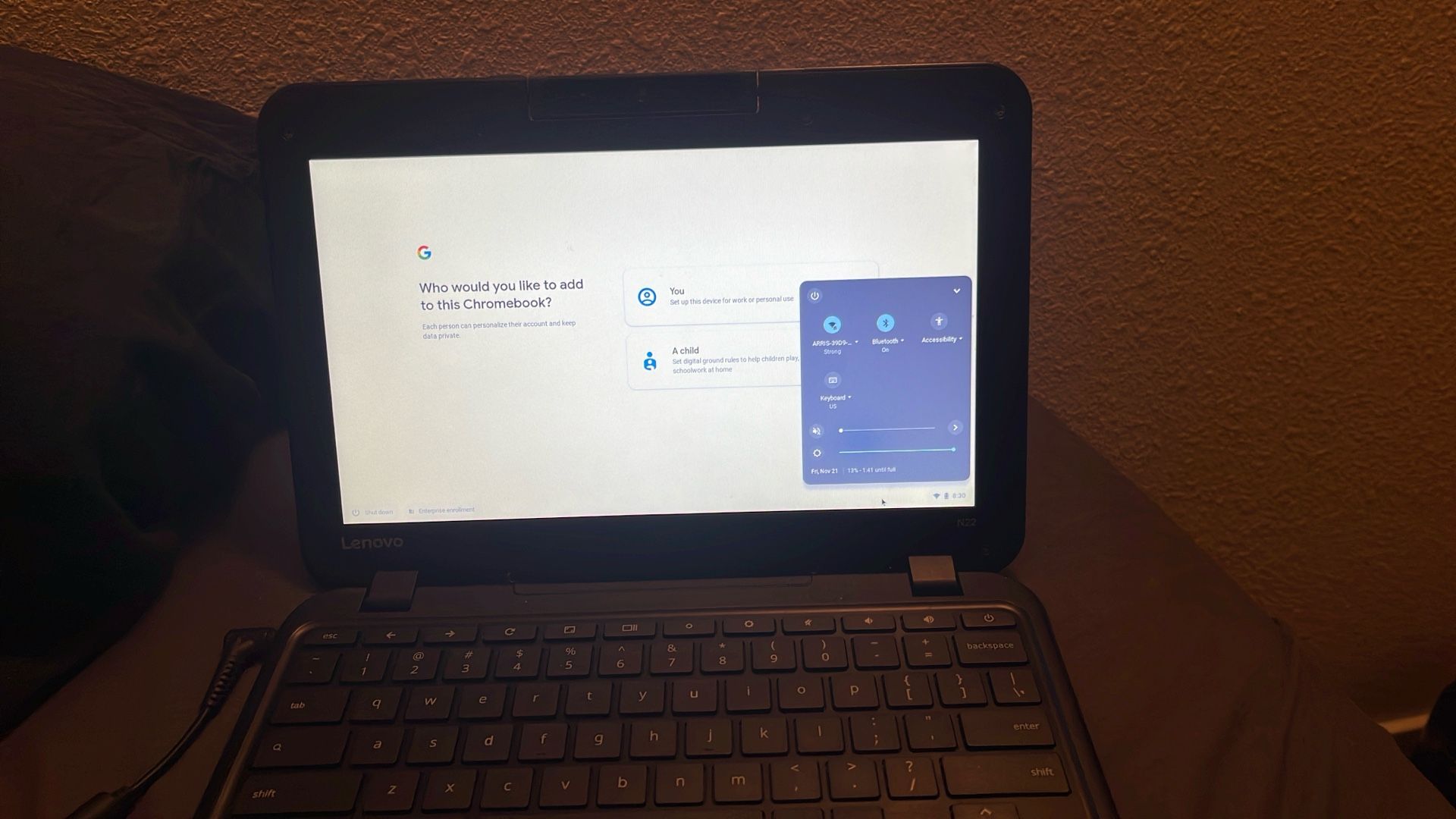 Lenovo N22 Chromebook