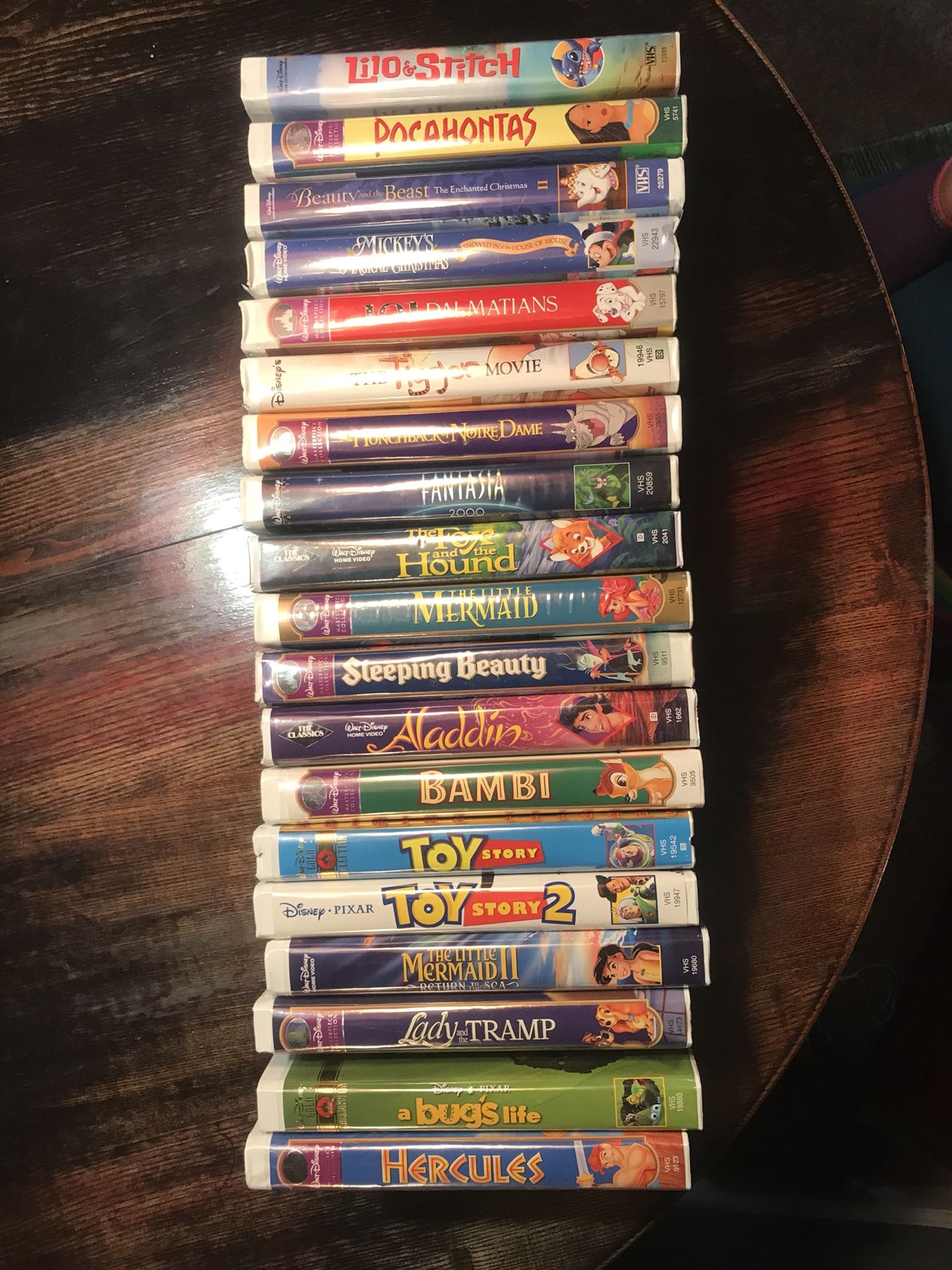 Very rare Disney VHS movies