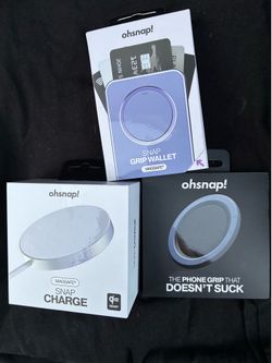 Ohsnap MagSafe Bundle – Charge, Grip, Wallet