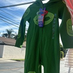 NEW TODDLER PJ MASKS GEKKO COSTUME 2T