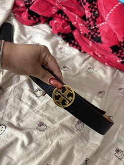 Black Reversable Tory Belt Medium Size