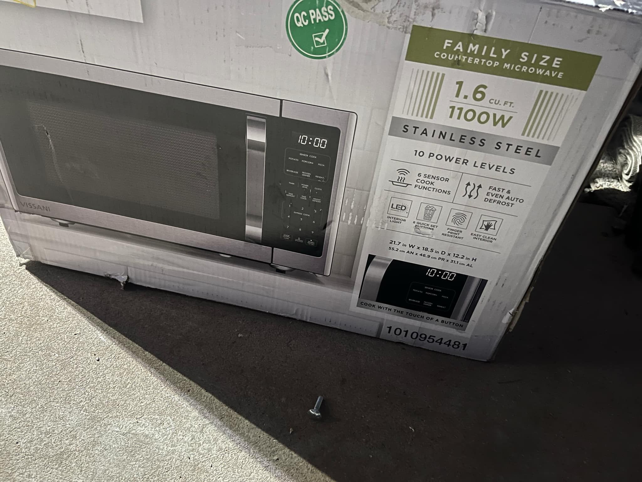 Stainless Steel Microwave
