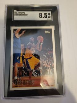 1996-97 Topps #138 Kobe Bryant SGC 8.5