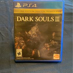 Dark Souls III: Day One Edition (Sony PlayStation 4, 2016)