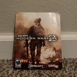Call Of Duty Modern Warfare 2 PS3 Instruction Manual Booklet Playstation 3