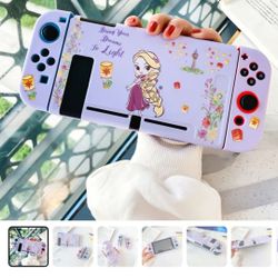 Brand New Nitendo Switch Case Cover Tangled Disney Rapunzel 