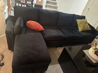 velvet couch