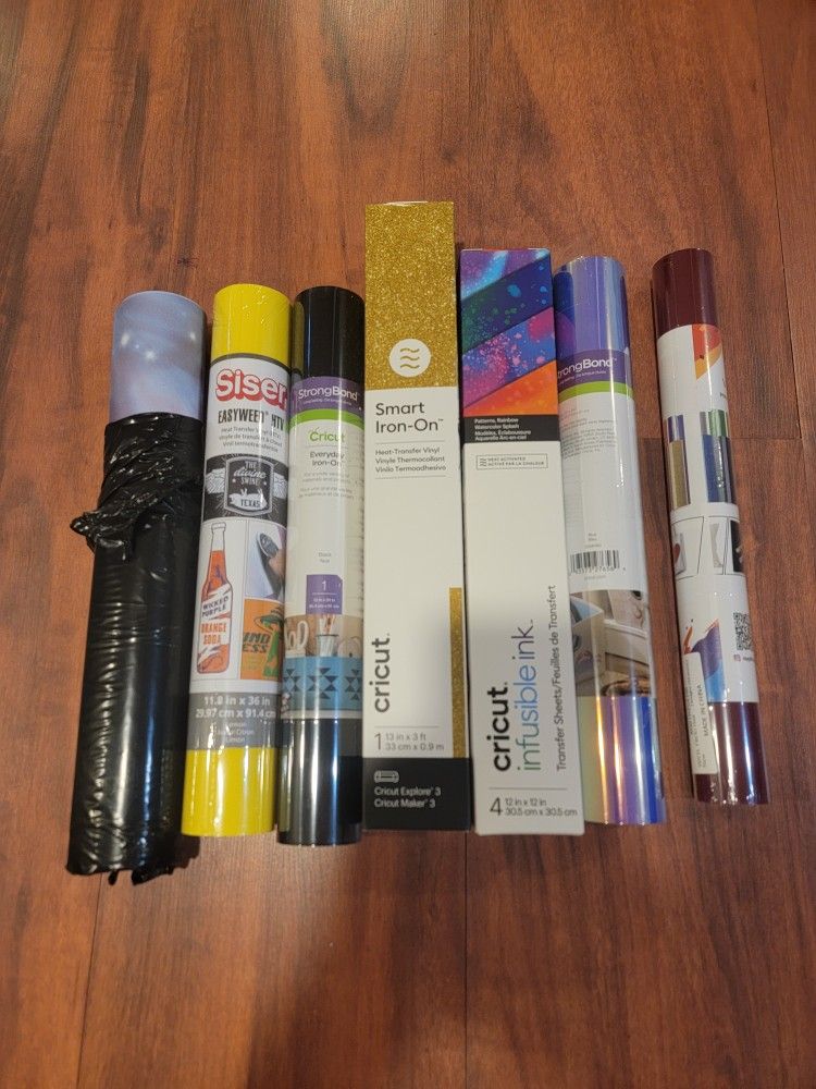 New Cricut Iron On And Infusable Ink