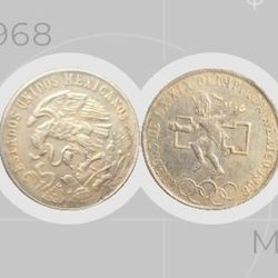 Mexico - 25 Pesos - 1968 - Summer Olympics - Mexico City - 1968 - Mo - VF - 30