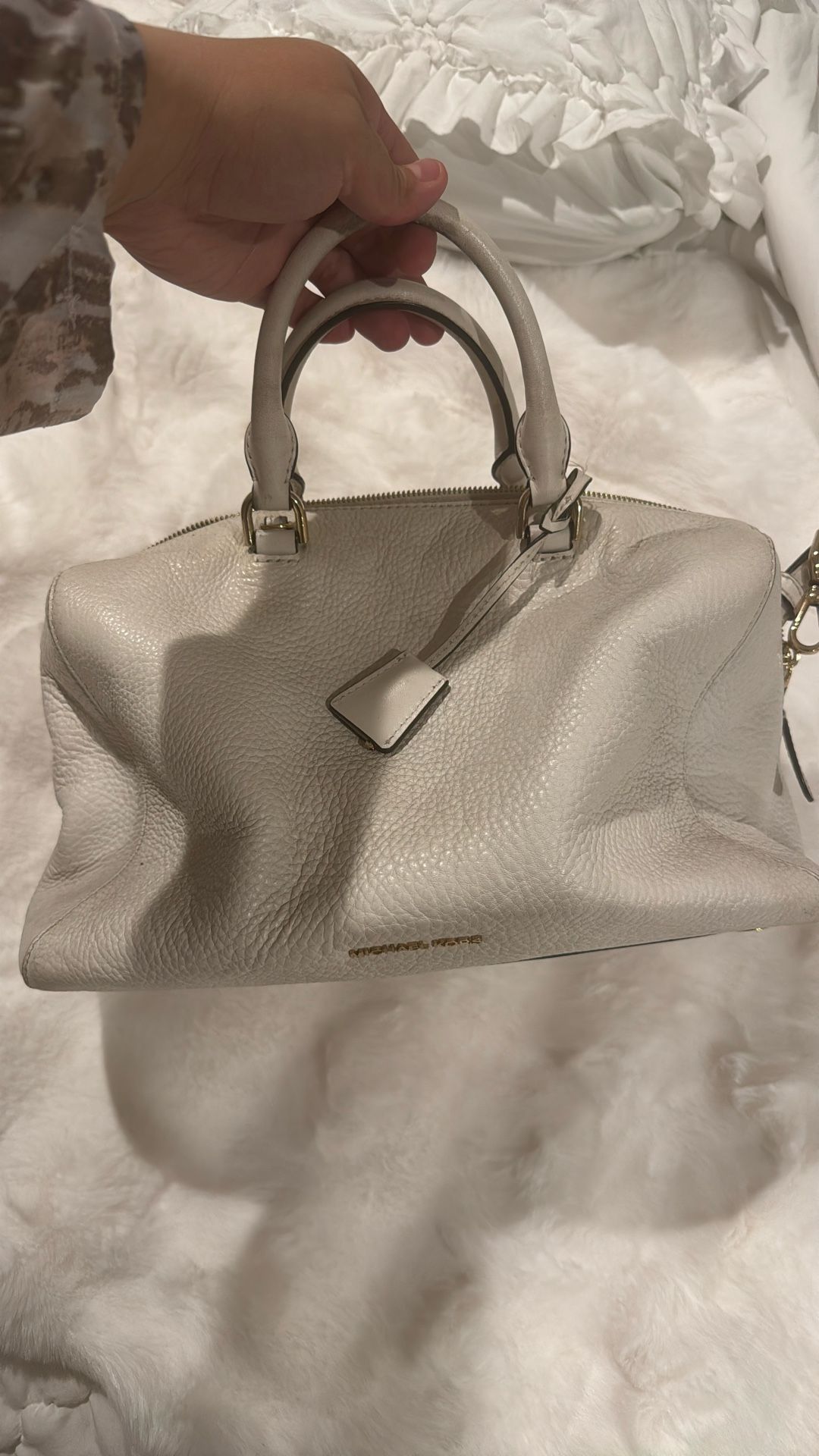 Michael Kors White Purse