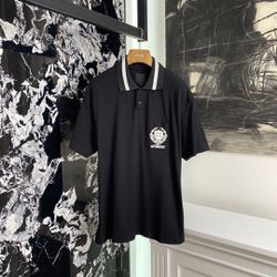 Givenchy Black Polo Shirt 2024ss 