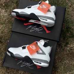 Jordan 4 White Cement Size 8.5 & 11 Brand New