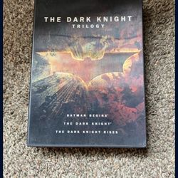 The Dark Knight Trilogy DVD Set Box 