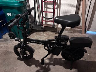 VOLTVOGUE Folding Electric Bike – Dual Seat – 48V $225 OBO