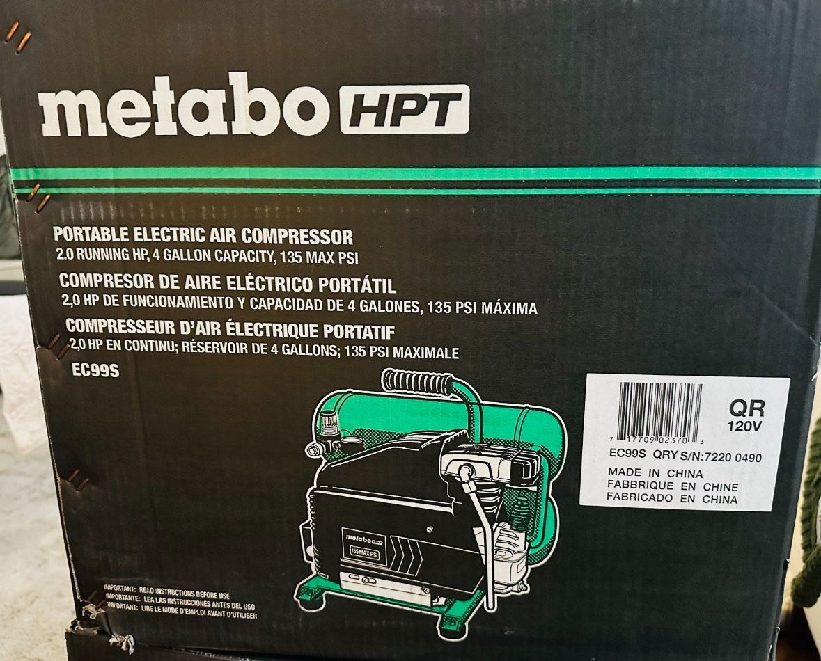 METABO HITACHI AIR COMPRESSOR