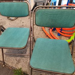 Samsonite Folding Chairs X 2