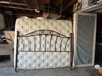 King Bed and Nightstand