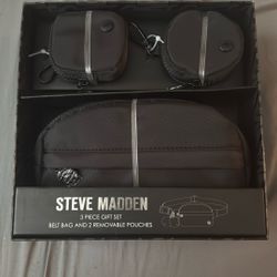 Black Steve Madden Belt Bag 