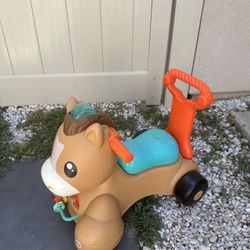 Fisher Price Walk Bounce And Ride Pony