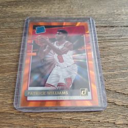 Patrick Williams Orange Laser Rated Rookie