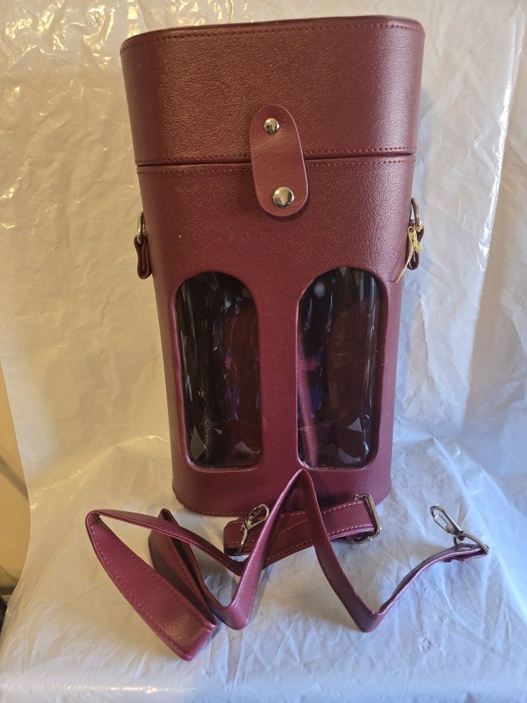 Wine.2 Bottle Case Carrier New