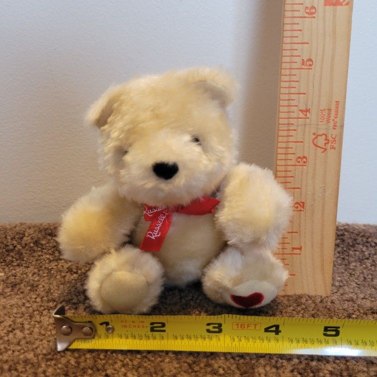 Plush Teddy Bear Valentine's Day Russell Candies Stuffed Animal