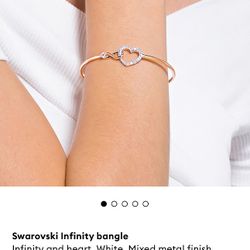 Swarovski Infinity bangle