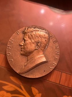 1961 JFK inaugural bronze Medal