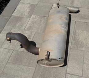 Jeep Wrangler muffler