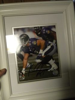 Kelly gregg signed 8x10