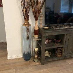 Set of 2, Floor Vases 