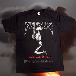 Yeezus “God Wants You” Graphic t-shirt