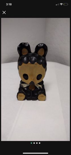Handmade Wooden Baby Bear