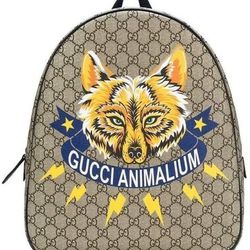 Gucci Animalium Backpack, GG Supreme