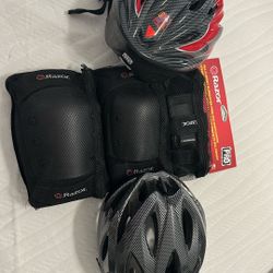 Everything For $70 - 2 Bike Helmets And multi Pack Of Elbow/Knee/ Wrist Guards 