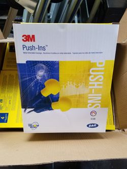 3M Ear Plugs Industrial  #318-3000 