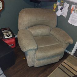 Tan Rocker Recliner 